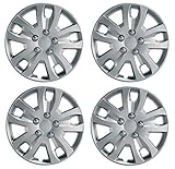 UKB4C 13" Set x 4 Silver Multi-Spoke Wheel Trims Hub Caps Covers Protectors
