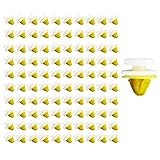 100 Pcs Door Panel Wheel Arch Trim Moulding Clips, Wheel Arch Trim Clips Side Moulding for Land Rover Discovery 3 4 Range Rover Sport, Perfect Fit for Secure Installation