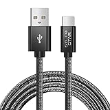 SILCOSTAR USB-C 3.1A Strong Nylon Type C Braided Sync Fast Charger Cable For Nokia 7.2, 6.2, 5.3, 8.3, 3.4, 5.4,6.1,7.1, Nokia 6,7,8, Nokia 7 Plus, 8 Sirocco,Nokia X5 X6 X7