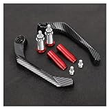 Handle Bar Hand Guards For MV For Agusta For Brutale 750/800/910/989R/1078RR F3 675 F4 1000 CNC Handlebar Grips Brake Clutch Levers Guard Protector Handguard Motorcycle Handguard(Red)