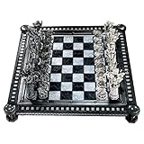 The Noble Collection Harry Potter The Final Challenge Chess Set - 20.5in (52cm) Chess Board - Officially Licensed Film Set Movie Props Replicas Gifts