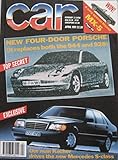 CAR magazine 04/1991 featuring Renault Alpine GTA, Mazda MX-5, Rover, Peugeot, VW Polo