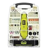 DEWINNER Rotary Multi-Tool, 135W 6 Variable Speed 8000-35000 RPM, 233 pcs Accessories Mini Tool Kit Set Case, DIY Creation for Craft Project Functional Polishing Cleaning Cutting Sanding Carving