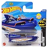 Hot Wheels 1966 Bat Boat HYW57 Batman 5/5 Short Card Blue DC Classic TV Series Warner Bros Licence Mattel 2025 1:64