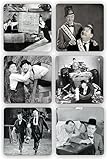 Laurel & Hardy coaster set of six