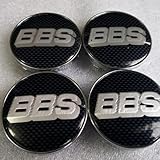 4Pcs Car Hub Centre Caps for BBS 56MM 60MM 65MM 68MM, Waterproof Wear-Resistant Wheels Center Caps Auto Logo Wheel Center Cover Auto Parts,56mm