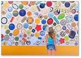 Traditional Ceramic Pottery of Portugal- Tourism, Travel, Vacation, Fridge Magnet