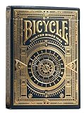 Bicycle Cypher Playing Cards - 1 Deck, Air Cushion Finish, Professional, Superb Handling & Durability, Great Gift For Card Collectors, Blue,gold