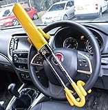 UKB4C Steering Wheel Lock High Security Anti Theft Twin Bar for Mitsubishi L200