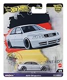 Hot Wheels Premium Audi S4 Quattro, Car Culture Circuit Legends Vehicles for Kids 3 Years Old & Up and Adult fans and Collectors, Premium Collection of Car Culture 1:64 Scale Vehicles, HRV81
