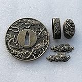 JAPANESE SAMURAI SWORD KOSHIRAE – TSUBA FUCHI KASHIRA MENUKI HJ81-HJ105