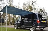Wild Earth Sun canopy awning for VW Camper Van, motorhome or any camper van 300cm x 240cm Dark Grey