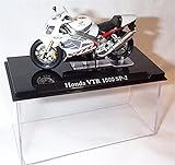 atlas editions white honda VTR 1000 SP-2 bike 1:24 scale diecast model
