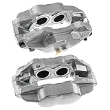 Frankberg 2x Brake Caliper Disc Brake Front Right Left (hole spacing 89mm) Compatible with Defender Cabrio Pick-up Pritsche Station Wagon L316 Replace# STC1263