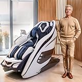 GLOBAL RELAX® | DA VINCI 7D Massage Chair | Adjustable Recline Angle | BIA Analysis | Arm Massager with LED | Thermotherapy and Acupressure | LCD Touch Screen | Ergonomic 3D Frame