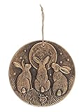 Moon Shadows Terracotta Wall Plaque By Lisa Parker Ornament 21x20x2cm