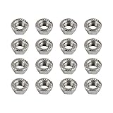 NICECNC 16PCS M10 x 1.25mm Wheel Locking Lug Nuts Compatible with Honda TRX, 250R, TRX, Compatible with Kawasaki 400, Compatible with Suzuki 400, See Fitments