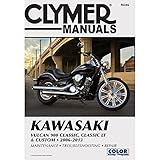 Clymer Kawasaki Vulcan 900 Classic, Classic LT and Custom 2006-2013 Manual