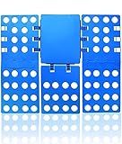 Magic Fast Speed Adult Clothes Shirt Folder Organizer Flip Folding Board (Blue), Unfolded. 31cm length 23.5 Width