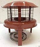 Hancock & Brown 6" Terracotta Chimney Pot Hanger Hanging Cowl COWLS