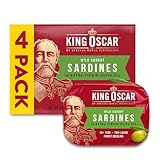 King Oscar in Extra Virgin Olive Oil Sardines, 15 Ounce