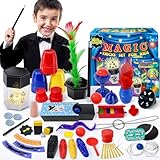 Heyzeibo Magic Set - 60+ Magic Tricks for Kids, Magic Kit with Instruction for Boys, Girls, Toddlers, Beginners
