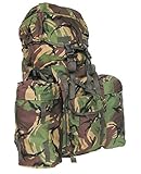 British Army Style Full Size Combat Rucksack Bergen 120L DPM + Pockets + Yoke