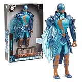 GORMITI THE NEW ERA, Aqu Carter Water Clan Action Figure, 27cm Articulated Hero with Blue Armour and Ice Shield Accessory, Collectible Toy for Kids Aged 4+