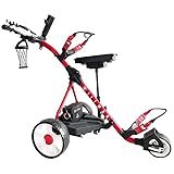 Hillman Caddie 36 Hole Lithium Red Electric Golf Trolley
