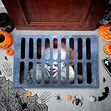 Halloween Door Mat Clown Decorations Creepy Clown Doormat Decoration, Realistic Horror Rug for Spooky Haunted House, Front Porch, Party Entrance, Scary Decor for Trick-Or-Treat And Halloween Pranks