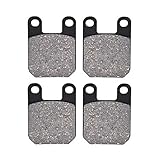 For GILERA Zulu 50 2001-2002, RK 50 Cannibal 1996-1998, GSM 50 1999-2003 Motorcycle Front Rear Brake Pads Organic Disc RK50 GSM50