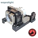 Woprolight POA-LMP140 POA-LMP141 Replacement Lamp with Housing for Sanyo PLC-WL2500 PLC-WL2503 Promethean PRM30 PRM30A Eiki LC-WS250 Projectors
