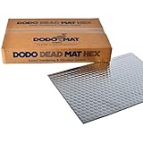 Dodo Mat DEADN Hex sound deadening mat, 20 Sheets, 20 sq.ft (1.8sq.m), car & van sound proofing, vibration damping