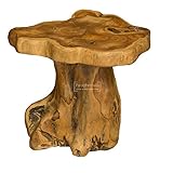 Solid teak root trunk table - Small (Part of our solid teak root wood range)