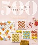 500 Needlepoint Patterns: Easy repeat patterns for tapestry embroidery in Bargello stitch, flame stitch and more