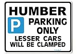 Gift for Humber Car owner Parking Sign - Personalised for hawk Sceptre Super Snipe models - Size Small or Large