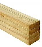 Trade Store Rough Sawn Timber Battens 25 x 50mm – 12 Pack (1.2m Lengths, 14.4m Total) | UC2 Treated Carcassing Wood for Internal Studwork, Framing & DIY Projects – FSC Certified British Softwood