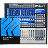 PreSonus StudioLive 16.0.2 USB Digital Mixer, 16-Channel Performance and Recording Console, 18x16 USB Audio Interface, 4 Aux Buses, XMAX Mic Preamps, Scene Save, Software Included