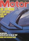 Motor magazine 2/6/1984 featuring SAAB road test, Honda, Ford sierra XR4i