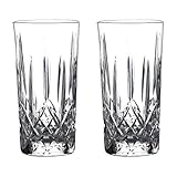 Waterford 1058539 Gin Journeys Lismore Hiball Glasses, Crystal, 400 milliliters, Clear, 16 Ounce, 15 oz