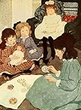 A4 Photo Betts Ethel Franklin Little Princess 1905 Dolls tea party Poster