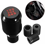 OBEST Car Gear Shift Knob 5 Speed, Shifter Adapter Universal Most Manual Automatic Car Shift Lever Stick Head Car Styling Accessories Racing Style (black)