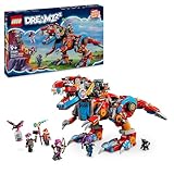 LEGO DREAMZzz 2-in-1 Cooper’s Robot Dinosaur C-Rex Set, T. rex Dino Action Figure Rebuilds into a Cool Pterodactyl Toy for 9 Plus Year Old Boys and Girls, Creative Birthday Gift for Kids 71484