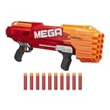 Nerf B9893 B06XKYXN6W Zombie Ner Mega Twinshock, Red, M