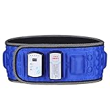 Massage Vibration Slimming Magnet Belt Fat Burning Belt, 5 Large Motors 360° All-round and 6 Gear Frequency Conversion Mode, Heating and Accelerate Blood Circulation for Men and Women