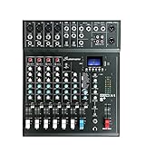 Studiomaster CLUB XS 8 + Channel Mixer Desk with DSP Effects USB Recorder
