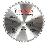 Spartacus 250mm Diameter x 40 Teeth x 30mm Bore Wood Cutting Mitre Chop Saw Blade Fits Elektra-Beckum UK333 KGT500 KGT550