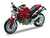 NewRay 44023 A Model Vehicle Ducati Monster 1100 Motorcycle Scale 1:12 Scale Random Colour