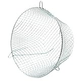 SPARES2GO Universal Zinc Coated Terminal Guard Round Boiler Flue Cage (11'' / 280mm)