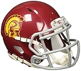 Riddell NCAA USC Trojans Speed Mini Helmet Cardinal